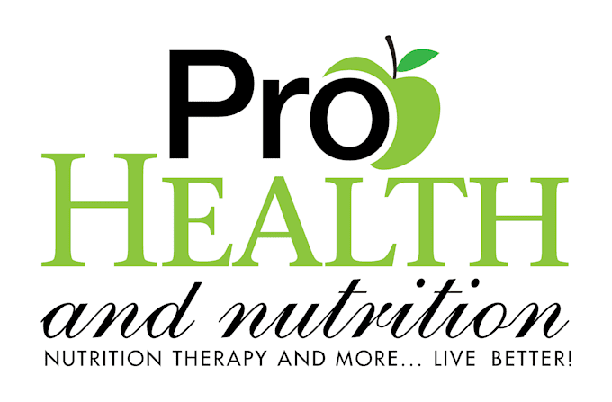 Pro Health and Nutrition logo with apple.